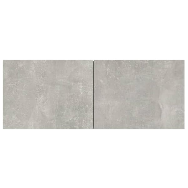 TV-skåp 2 st betonggrå 80x30x30 cm konstruerat trä