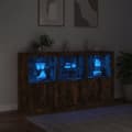 Pikkukuva 5 / 10: Senkki LED-valoilla savutammi 181,5x37x100 cm
