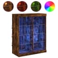 Pikkukuva 2 / 10: Senkki LED-valoilla savutammi 81x37x100 cm