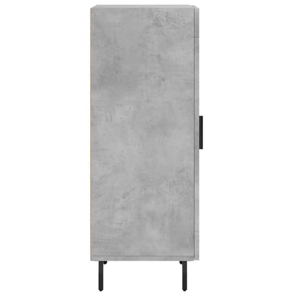 skænk 34,5x34x90 cm konstrueret træ betongrå