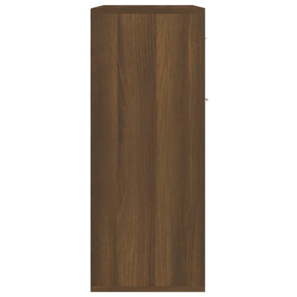 Senkki ruskea tammi 60x30x75 cm tekninen puu