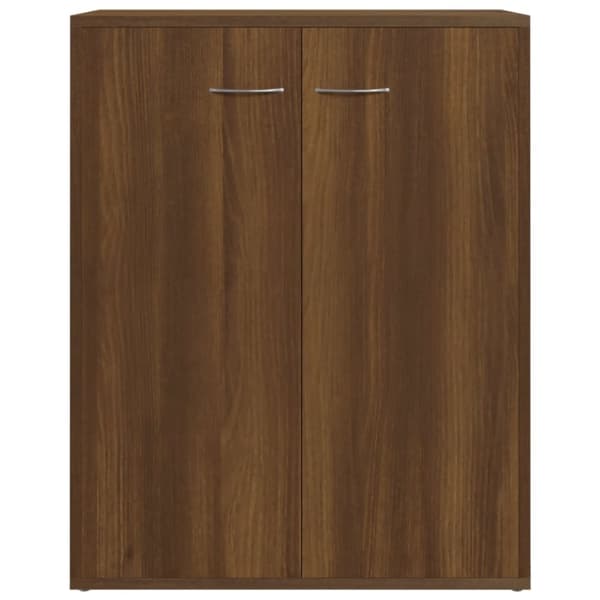 Senkki ruskea tammi 60x30x75 cm tekninen puu