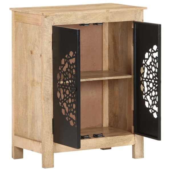 Skänk 60x35x75 cm massivt mangoträ