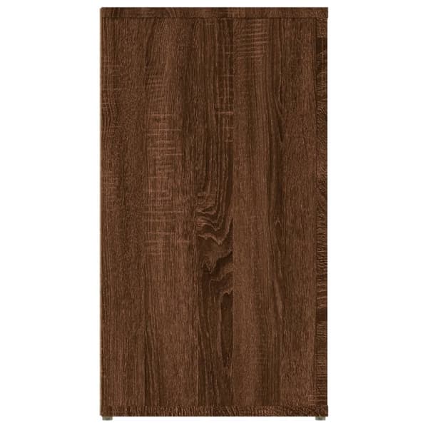 Senkki ruskea tammi 100x33x59,5 cm tekninen puu