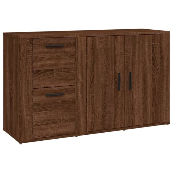 Senkki ruskea tammi 100x33x59,5 cm tekninen puu