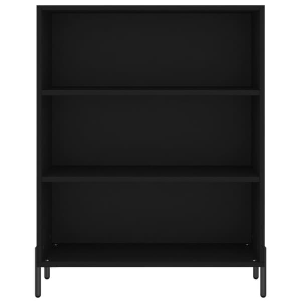 skab 69,5x32,5x90 cm konstrueret træ sort