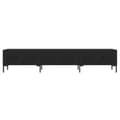 Miniatyrbillede 5 af 10: tv-bord 150x36x30 cm konstrueret træ sort