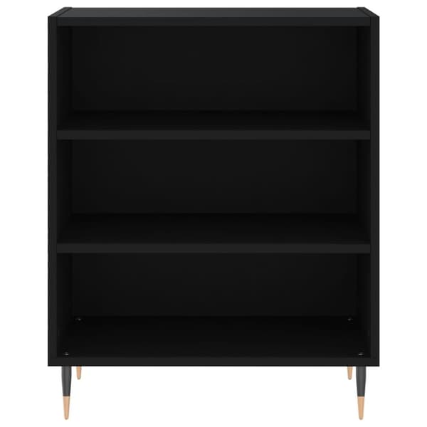 skænk 57x35x70 cm konstrueret træ sort