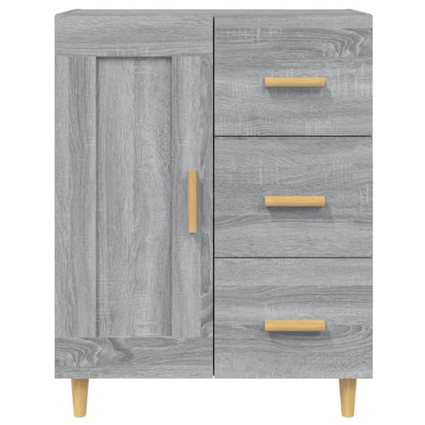 Senkki harmaa Sonoma 69,5x34x90 cm tekninen puu