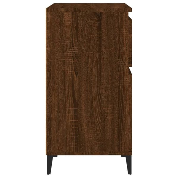 Senkki ruskea tammi 60x35x70 cm tekninen puu