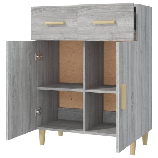 Senkki harmaa Sonoma 69,5x34x89 cm tekninen puu