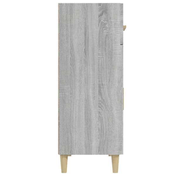 Senkki harmaa Sonoma 69,5x34x89 cm tekninen puu