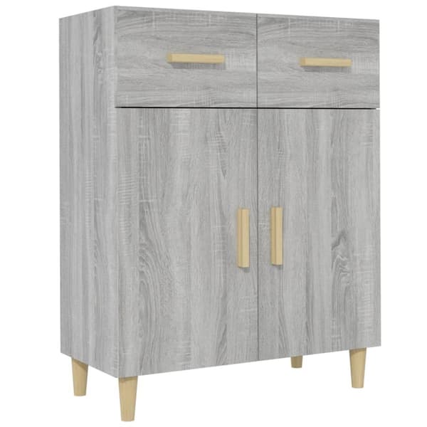 Senkki harmaa Sonoma 69,5x34x89 cm tekninen puu