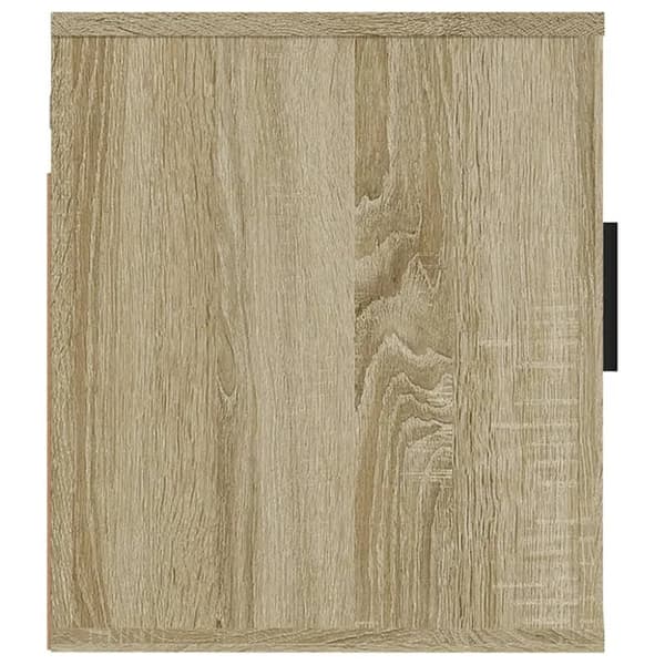 væghængt tv-skab 40x34,5x40 cm sonoma-eg