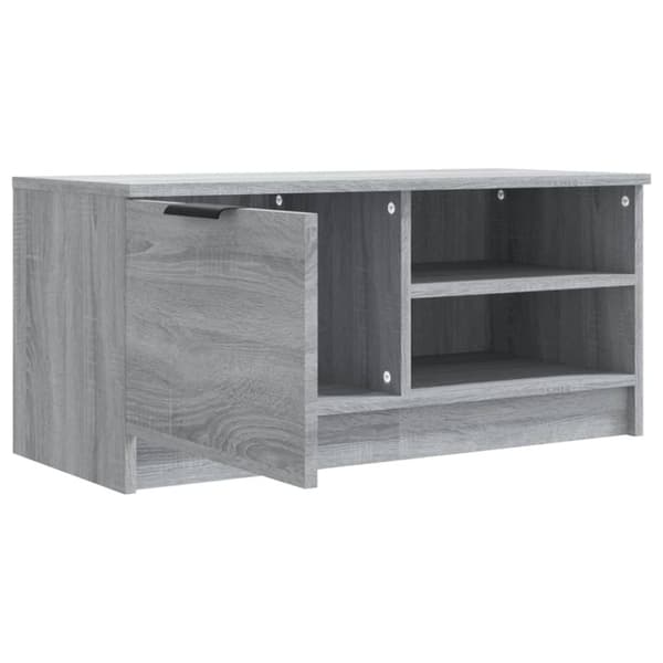 Tv-bänk grå sonoma 80x35x36,5 cm konstruerat trä