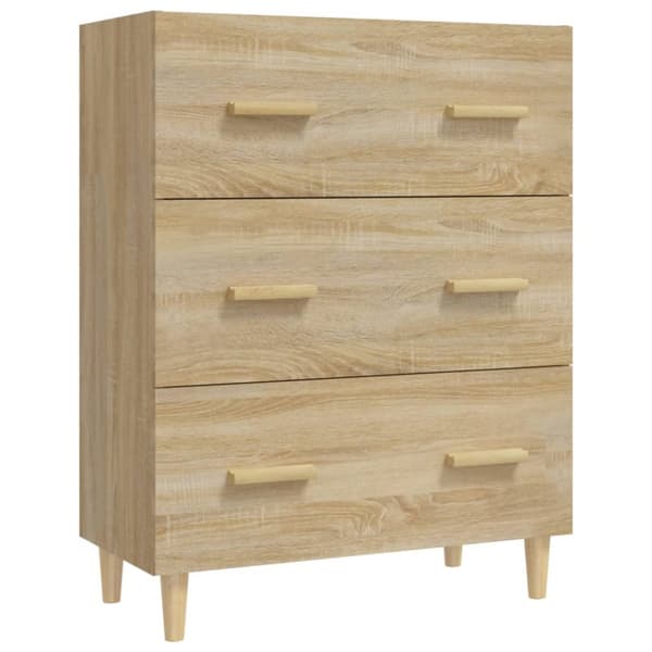 skænk 70x34x90 cm konstrueret træ sonoma-eg