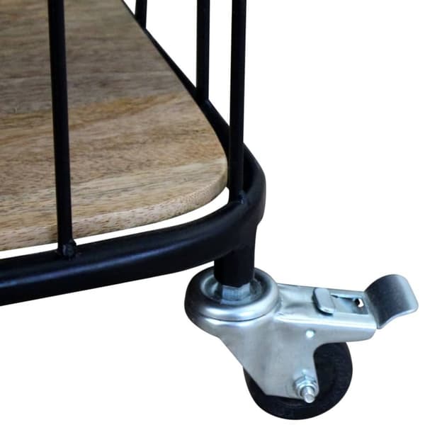 tv-bord massivt mangotræ 100x40x45 cm
