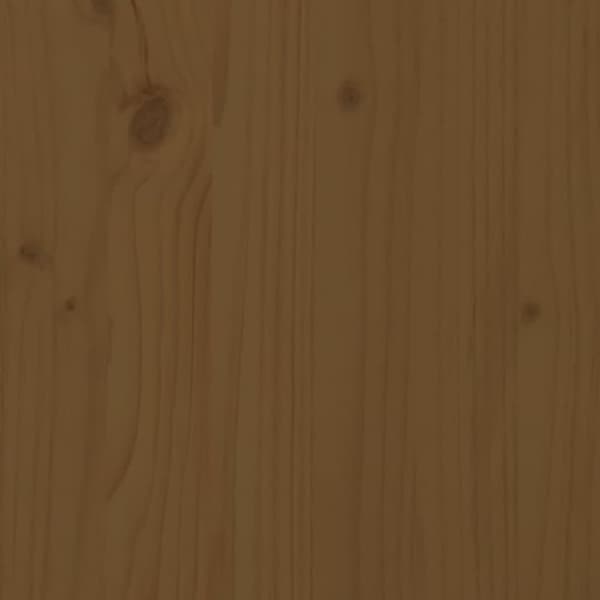 Skänk honungsbrun 100x40x75 cm massiv furu