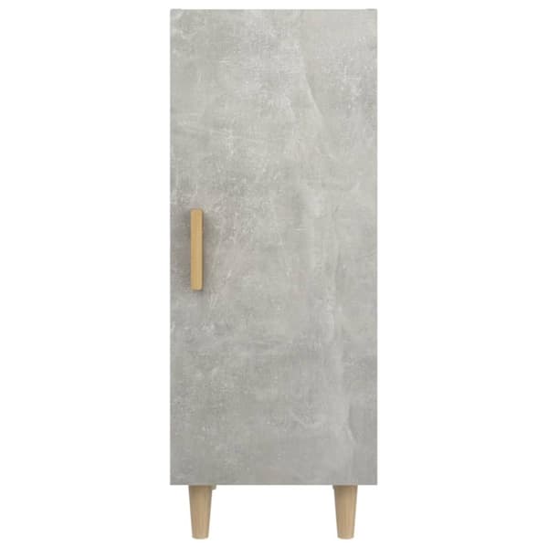 Skänk betonggrå 34,5x34x90 cm konstruerat trä