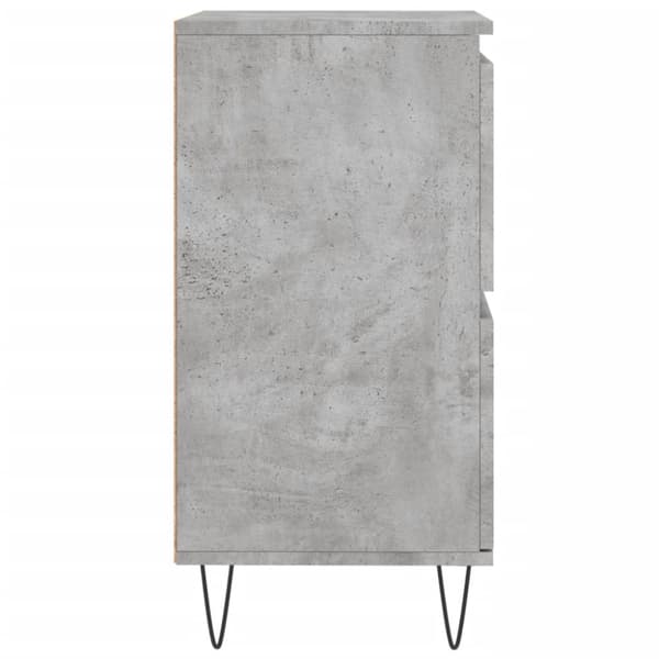 Senkki betoninharmaa 60x35x70 cm tekninen puu