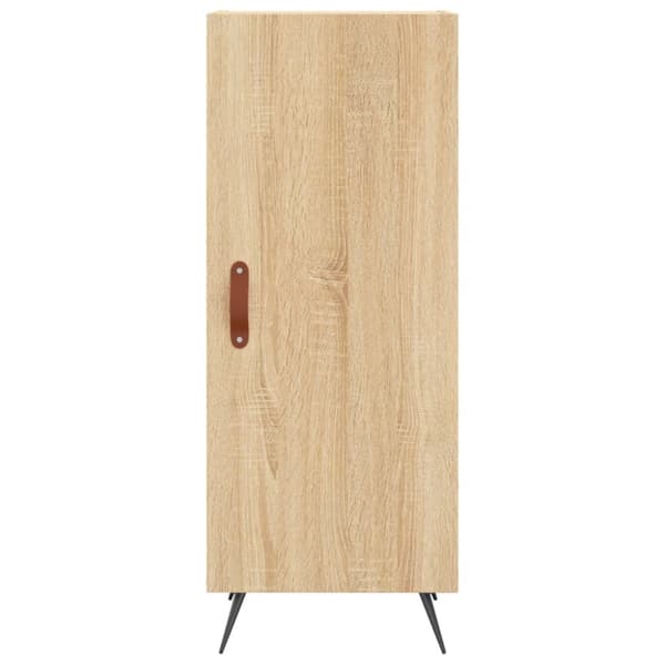 skænk 34,5x34x90 cm konstrueret træ sonoma-eg