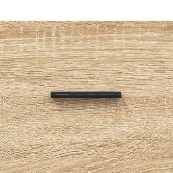 Tv-bänk sonoma ek 80x36x50 cm konstruerat trä