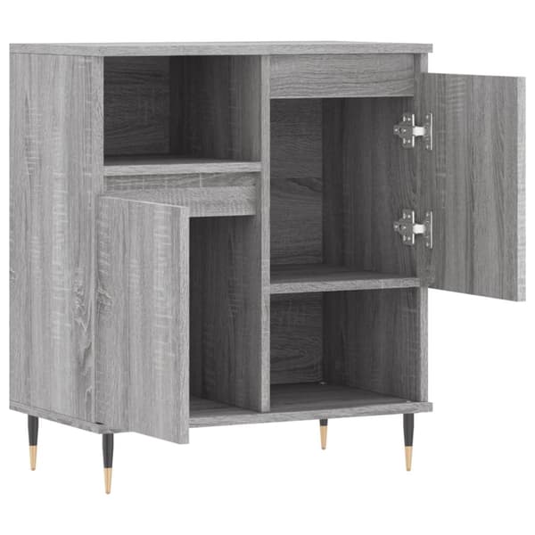 Senkki harmaa Sonoma 60x35x70 cm tekninen puu