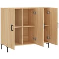 Pikkukuva 5 / 10: Senkki Sonoma-tammi 90x34x80 cm tekninen puu