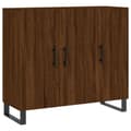 Pikkukuva 2 / 10: Senkki ruskea tammi 90x34x80 cm tekninen puu
