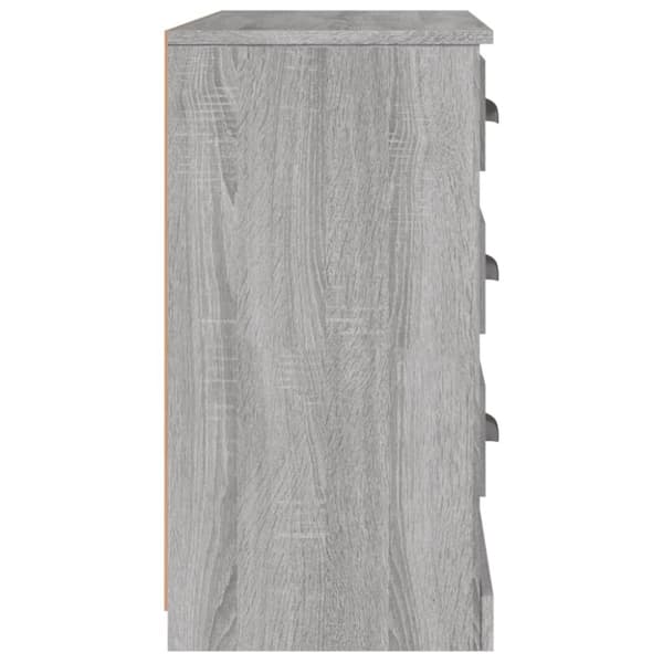Senkki harmaa Sonoma 104,5x35,5x67,5 cm tekninen puu