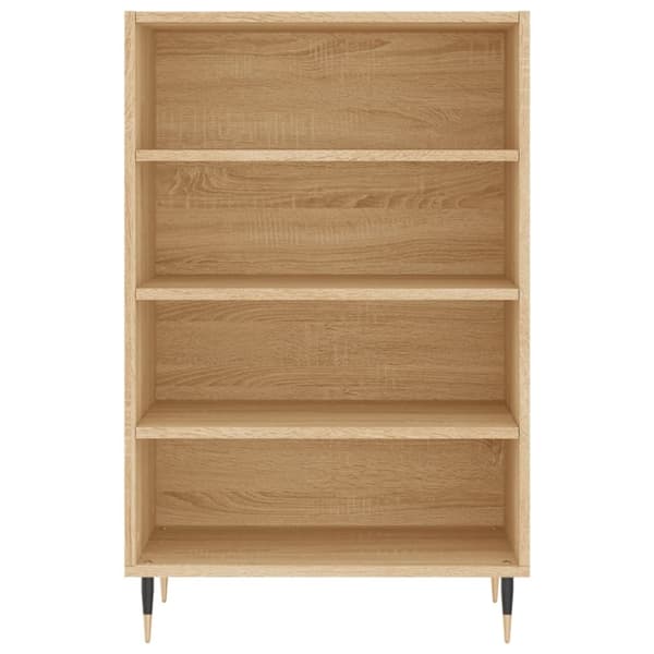 Högskåp sonoma-ek 57x35x90 cm konstruerat trä