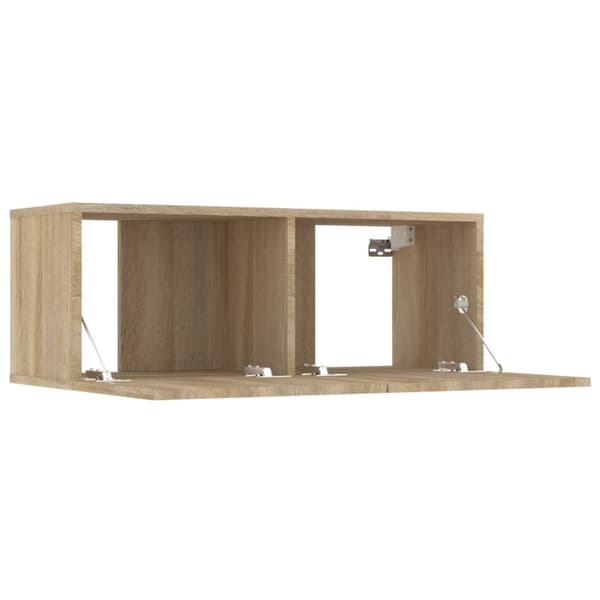 TV-kaapit 4 kpl Sonoma tammi 80x30x30 tekninen puu