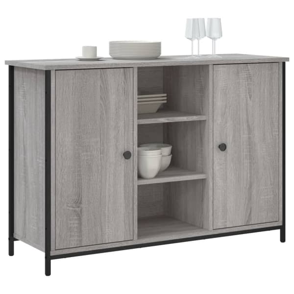 Senkki harmaa Sonoma 100x35x70 cm tekninen puu