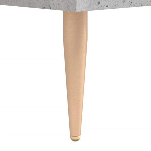 skab 90x34x80 cm konstrueret træ betongrå