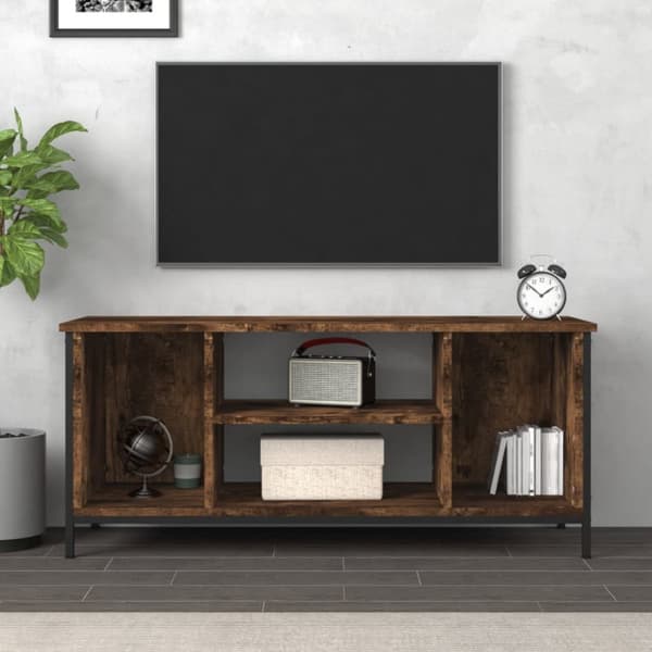 TV-taso savutammi 102x35x45 cm tekninen puu