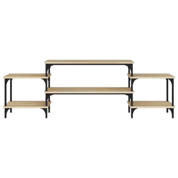 TV-skåp sonoma-ek 117x35x52 cm konstruerat trä