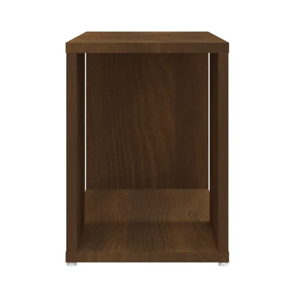 Tv-bänk brun ek 60x24x32cm konstruerat trä