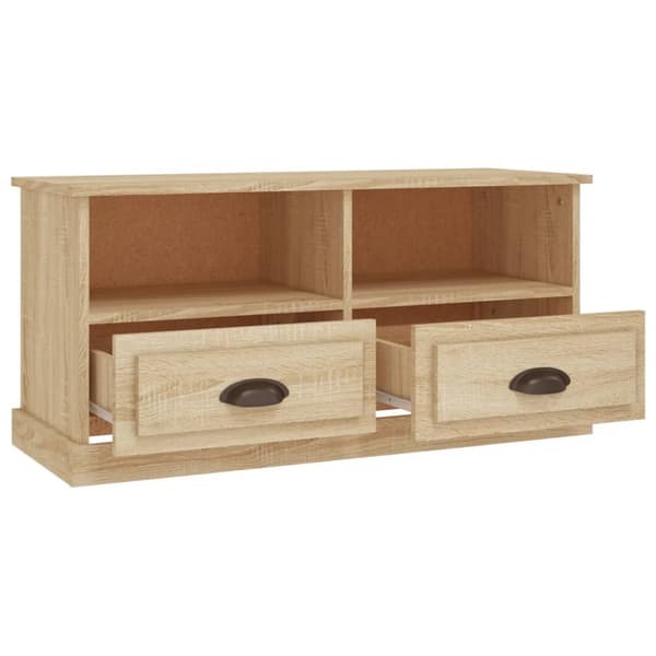 TV-taso Sonoma-tammi 93x35,5x45 cm tekninen puu