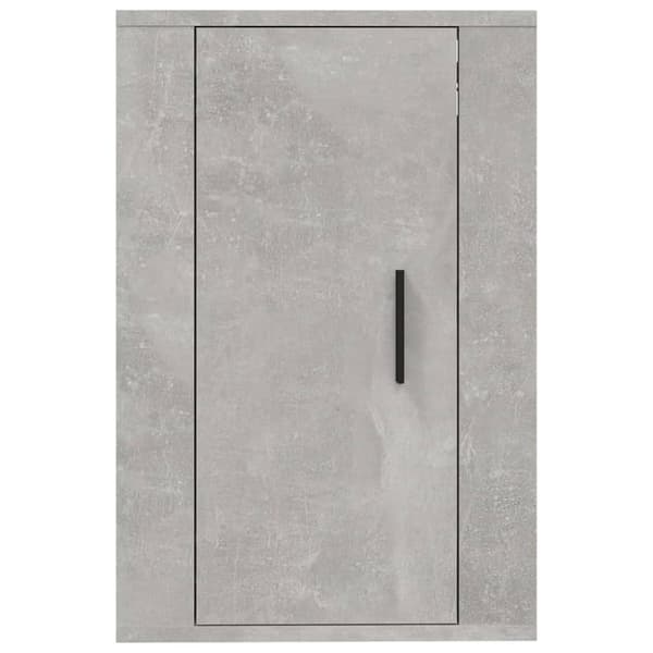 væghængt tv-skab 40x34,5x60 cm betongrå