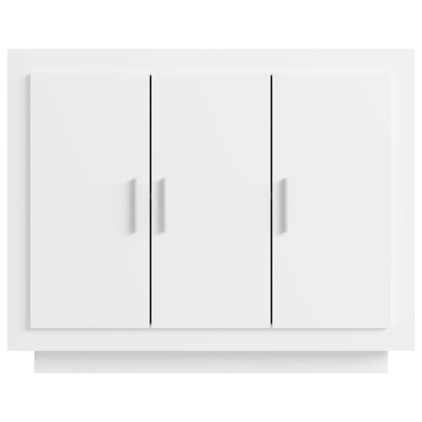 skænk 92x35x75 cm konstrueret træ hvid