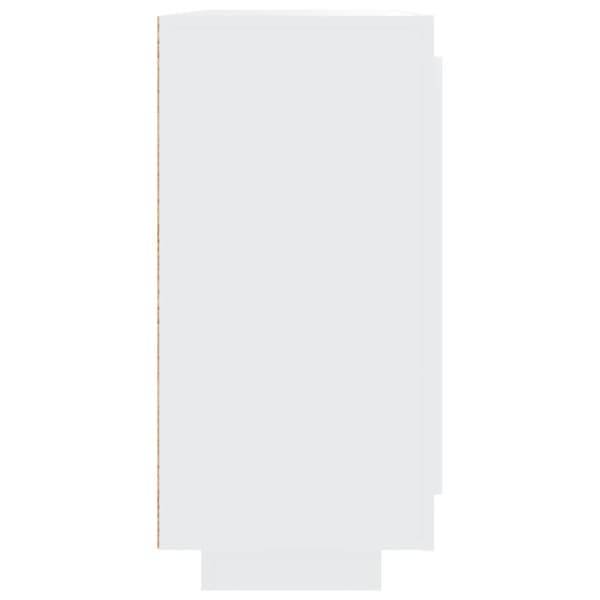skænk 92x35x75 cm konstrueret træ hvid