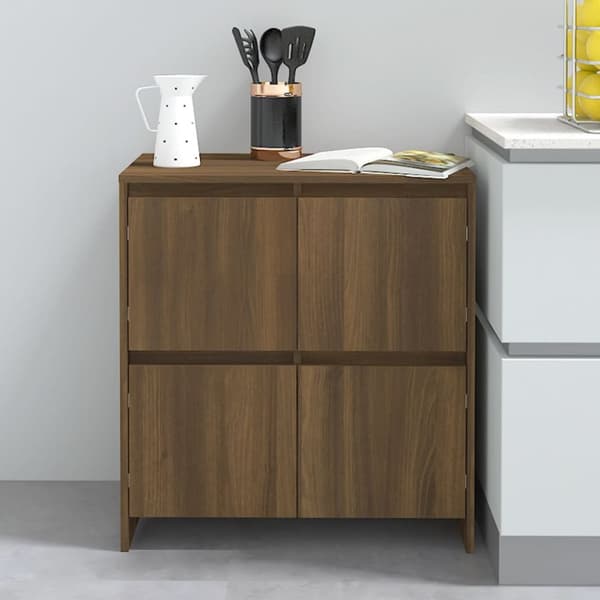 Senkki ruskea tammi 70x41x75 cm tekninen puu