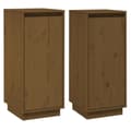 Pikkukuva 2 / 10: Senkit 2 kpl hunajanruskea 31,5x34x75 cm täysi mänty