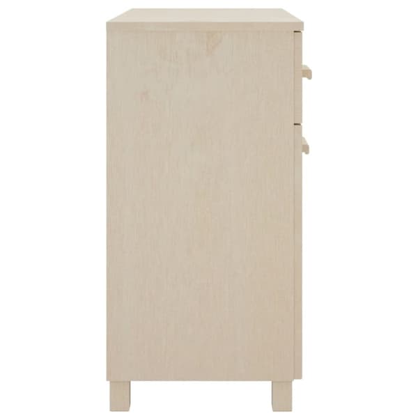 Sivupöytä HAMAR hunajanruskea 79x40x80 cm täysi mänty