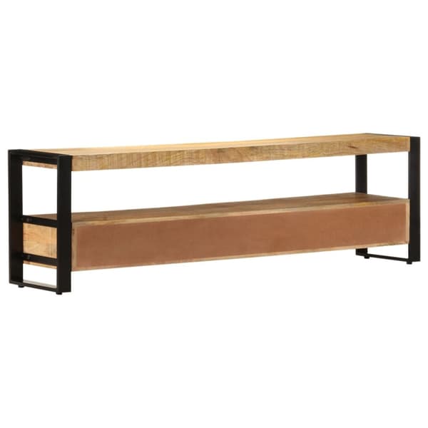 TV-bänk 150x30x45 cm massivt mangoträ