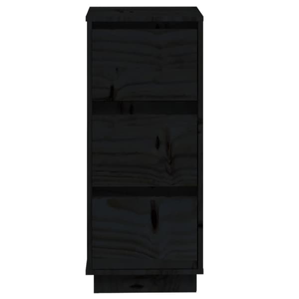Senkit 2 kpl musta 32x34x75 cm täysi mänty