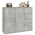 Pikkukuva 5 / 10: Senkki betoninharmaa 91x29,5x75 cm tekninen puu