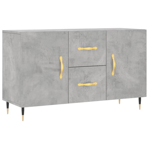 Senkki betoninharmaa 100x36x60 cm tekninen puu