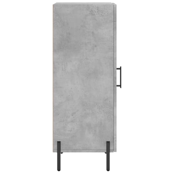 skænk 34,5x34x90 cm konstrueret træ betongrå
