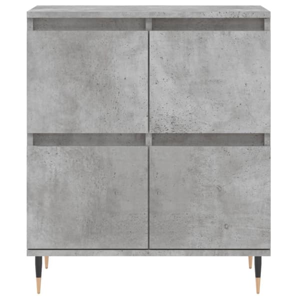 skænk 60x35x70 cm konstrueret træ betongrå